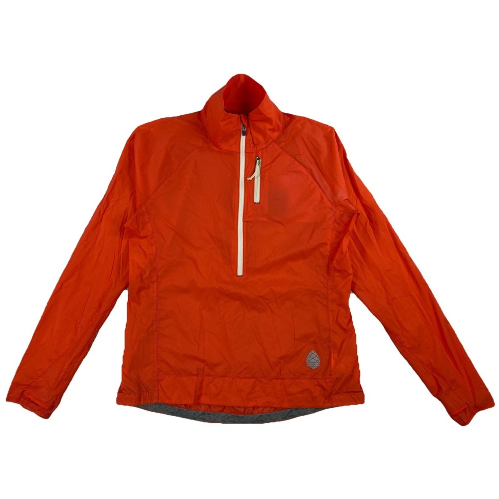 Stio Second Light 1/2 Zip Pullover Jacket Women's Medium Coral Outdoors